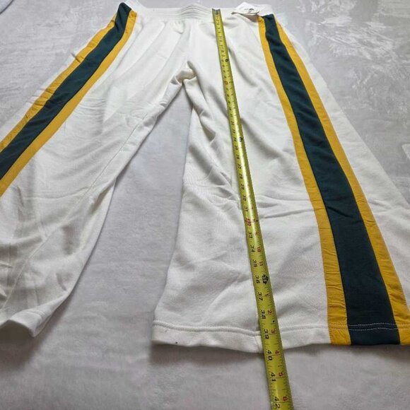 New XL Daily Practice x Anthropologie Pull-on wide leg track pants in white - Picture 5 of 11